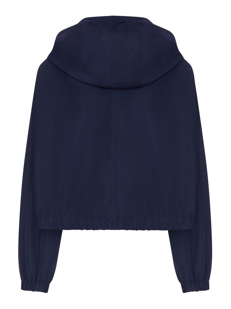 TECHNICAL FABRIC WIND JACKET WITH TRIOMPHE LOGO