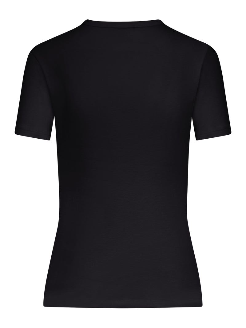 SLIM FIT COTTON T-SHIRT WITH LOGO