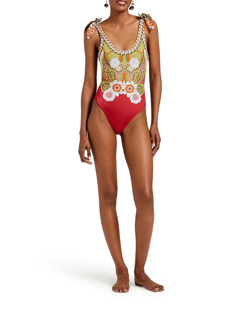 PAMMY REVERSIBLE ONE-PIECE SWIMSUIT