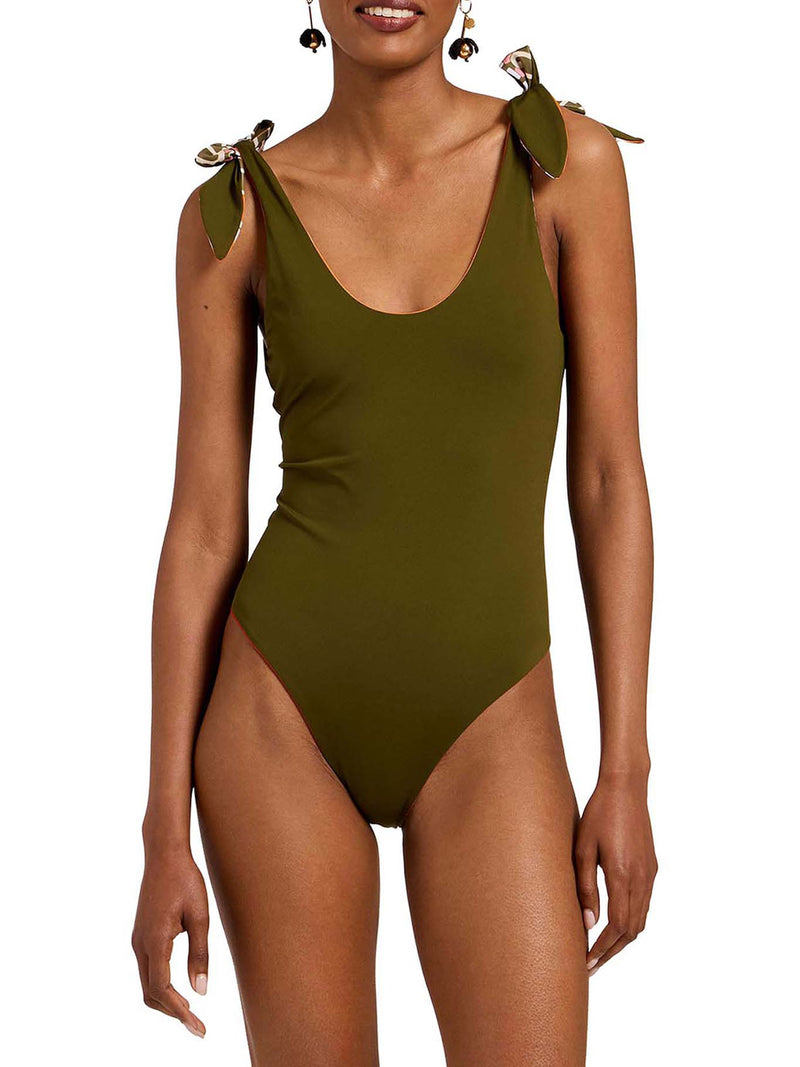 PAMMY REVERSIBLE ONE-PIECE SWIMSUIT
