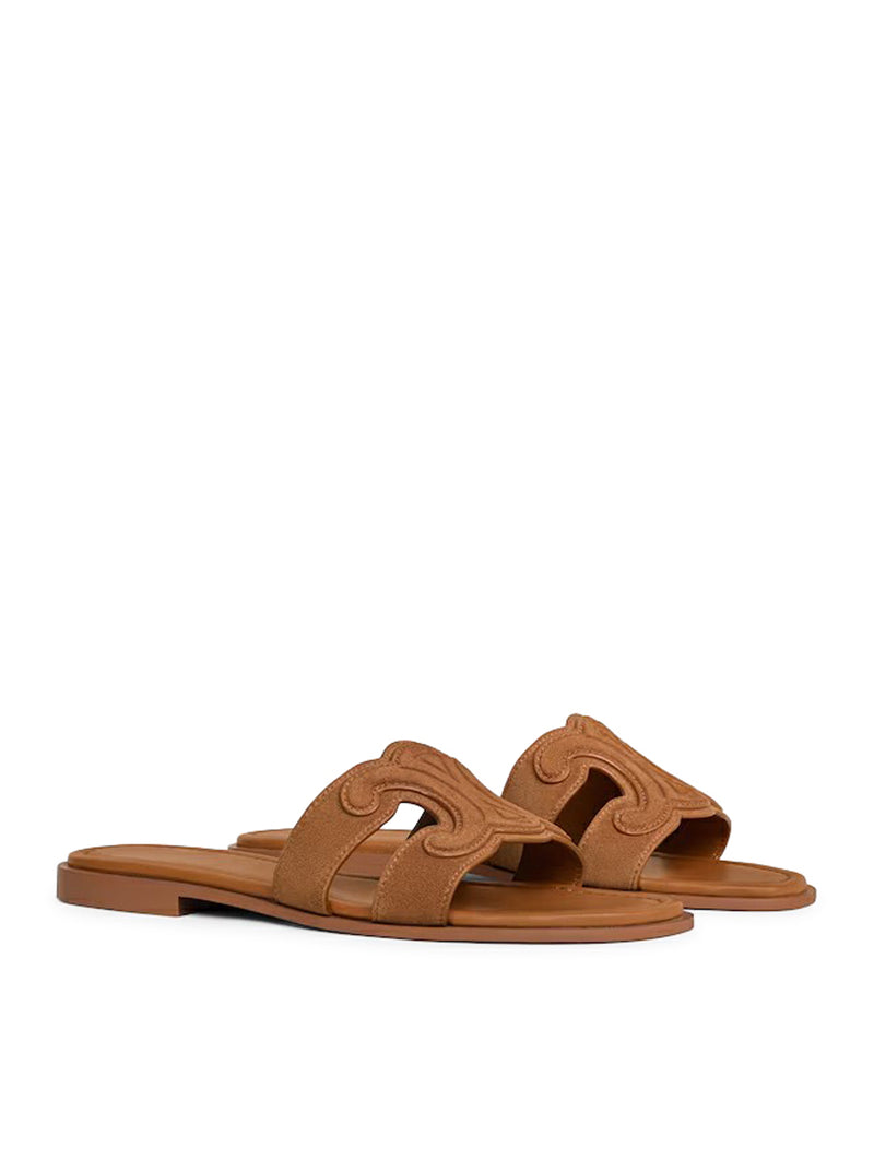 TRIOMPHE SUEDE MULE