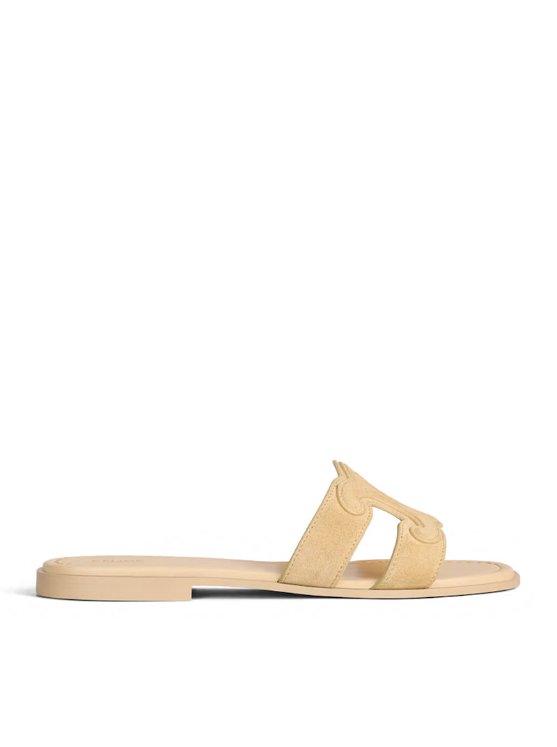 TRIOMPHE SUEDE MULE