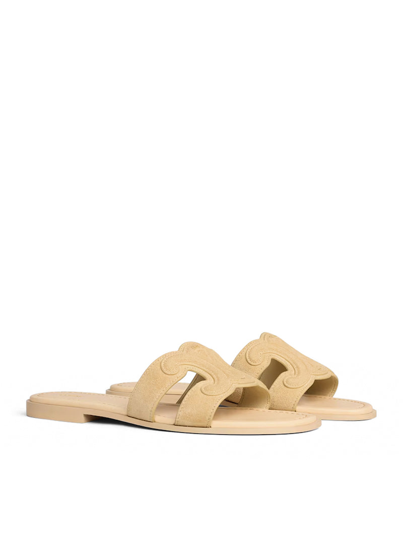TRIOMPHE SUEDE MULE