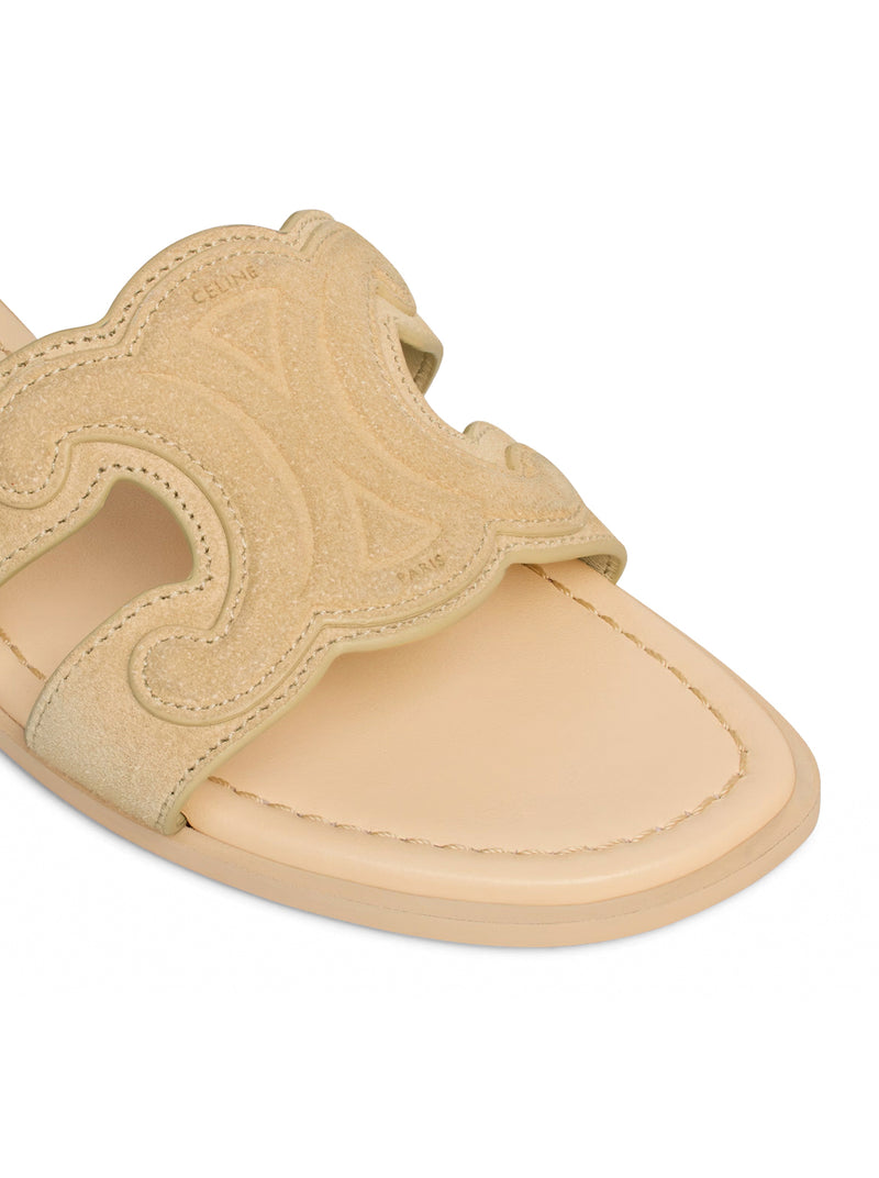 TRIOMPHE SUEDE MULE
