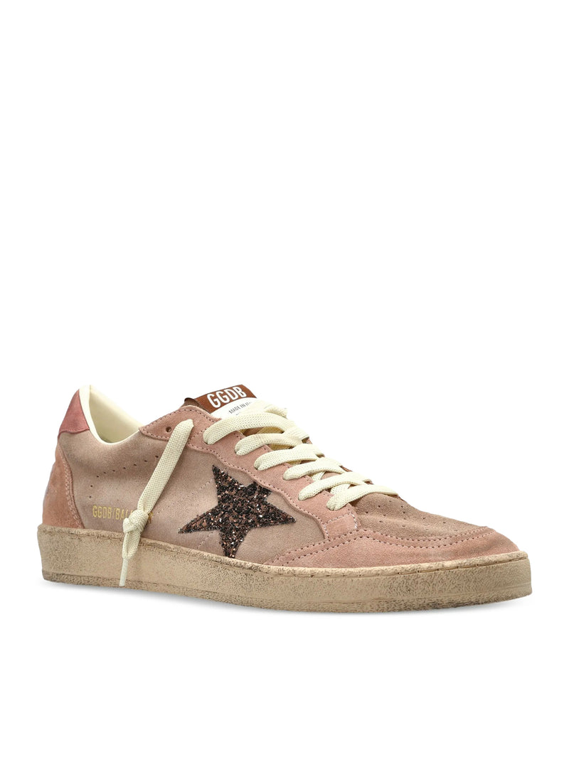 BALL STAR GLITTER-PATCH SNEAKERS