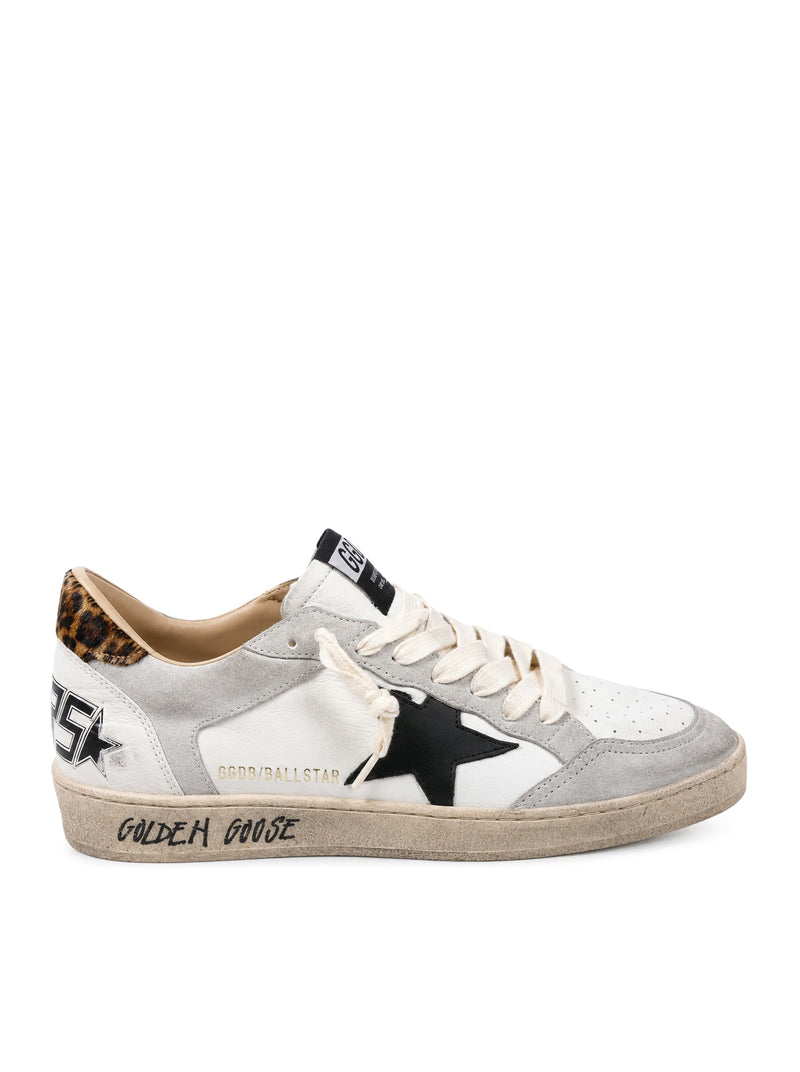 BALL STAR LEATHER SNEAKERS