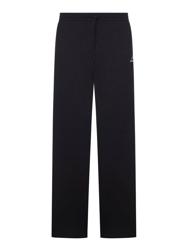 BODIES BAGGY JOGGING PANTS IN DRY BLACK FLEECE