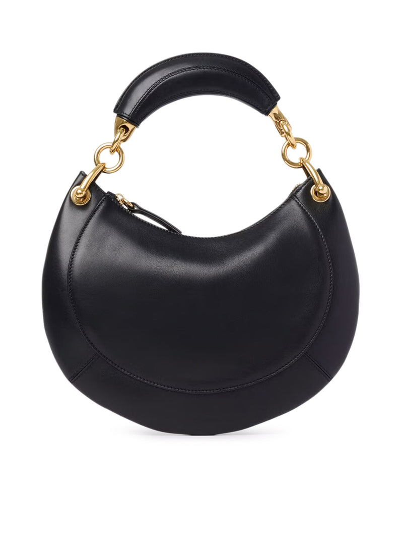 SMALL CHLOÉ BANANA ZIPPED HOBO IN SOFT LEATHER