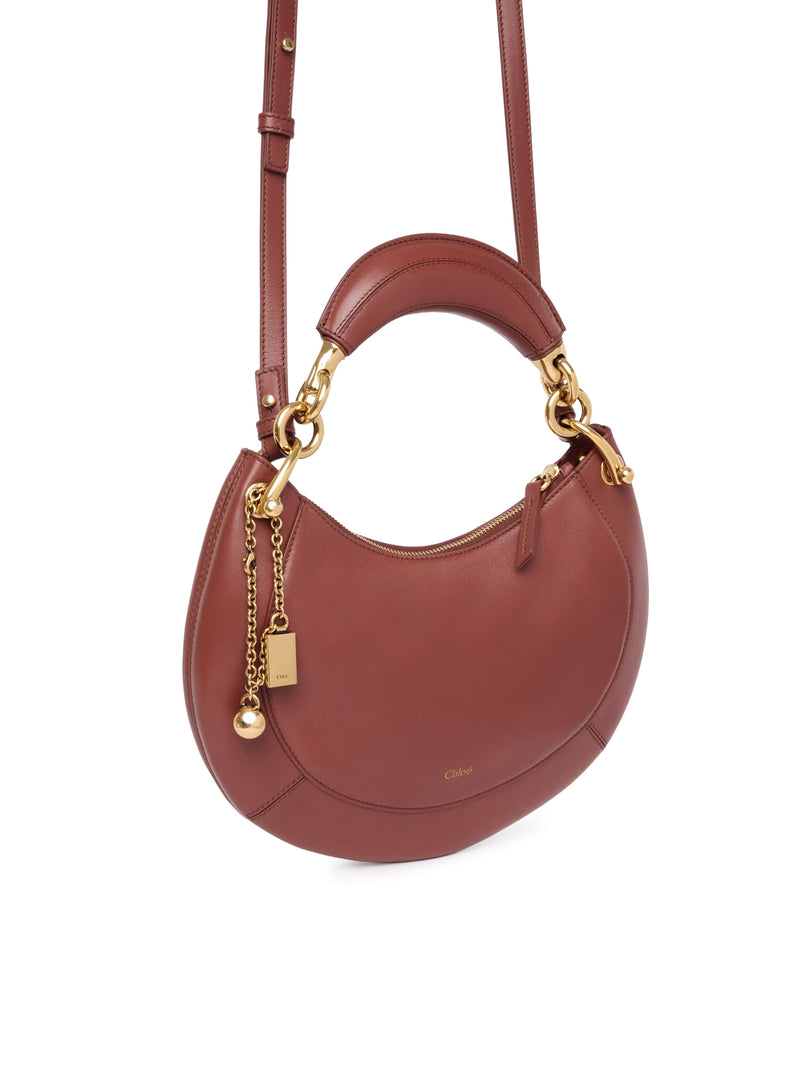 BANANA LEATHER SHOULDER BAG
