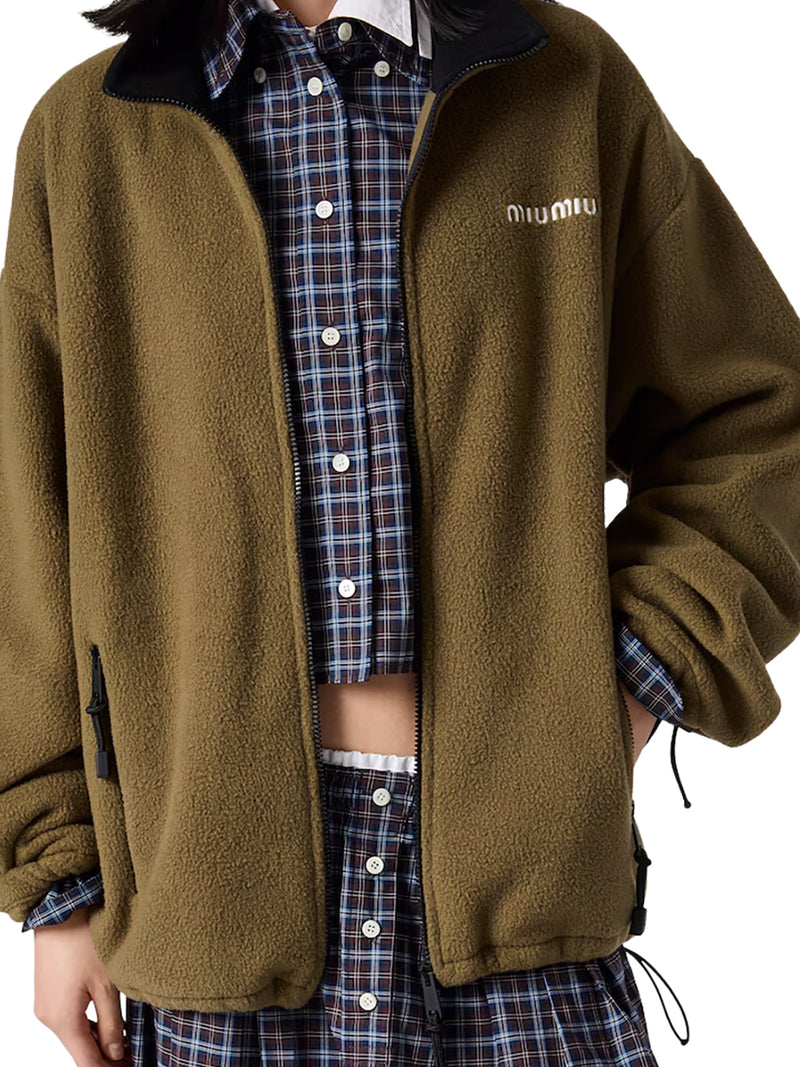 FLEECE SWEATSHIRT WITH LOGO