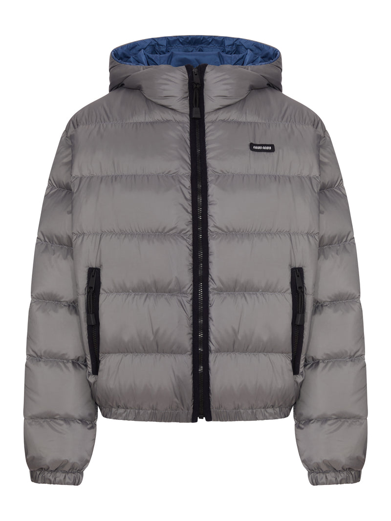 LIGHT PONGÉ DOWN JACKET