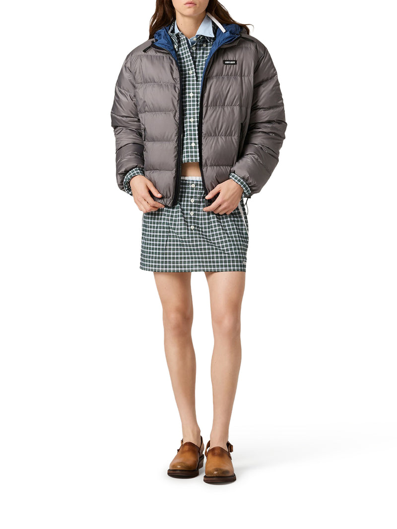 LIGHT PONGÉ DOWN JACKET