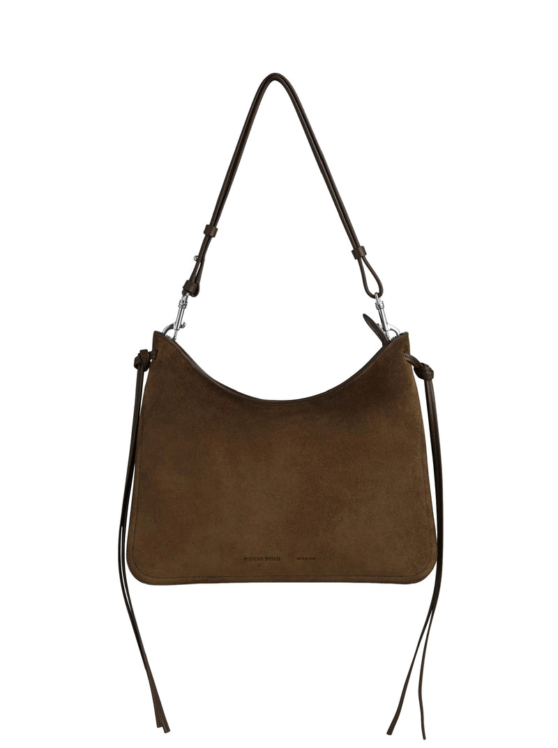 KHAKI SUEDE GIG BAG