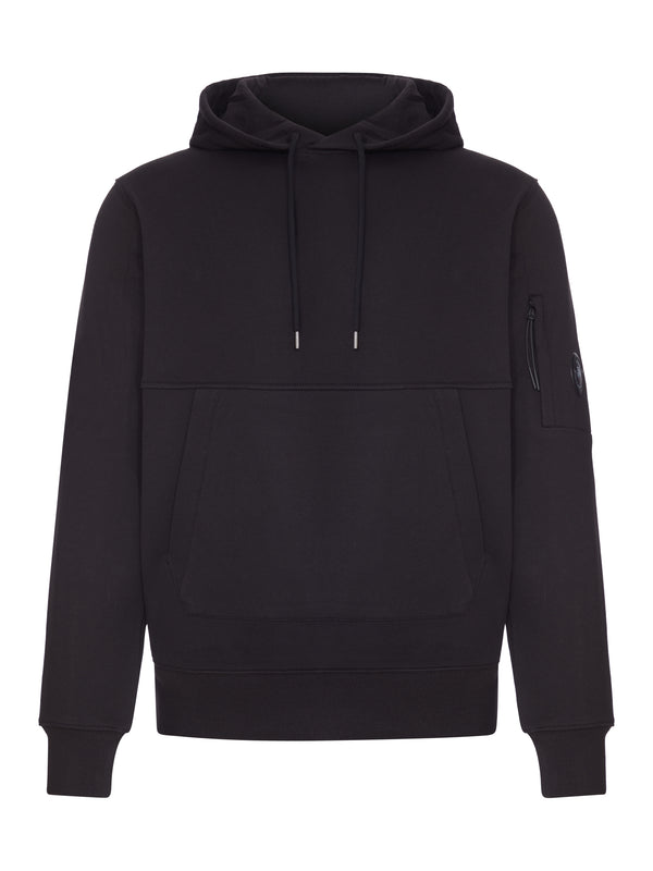 COTTON SWEATSHIRT WITH HOOD AND DRAWSTRING