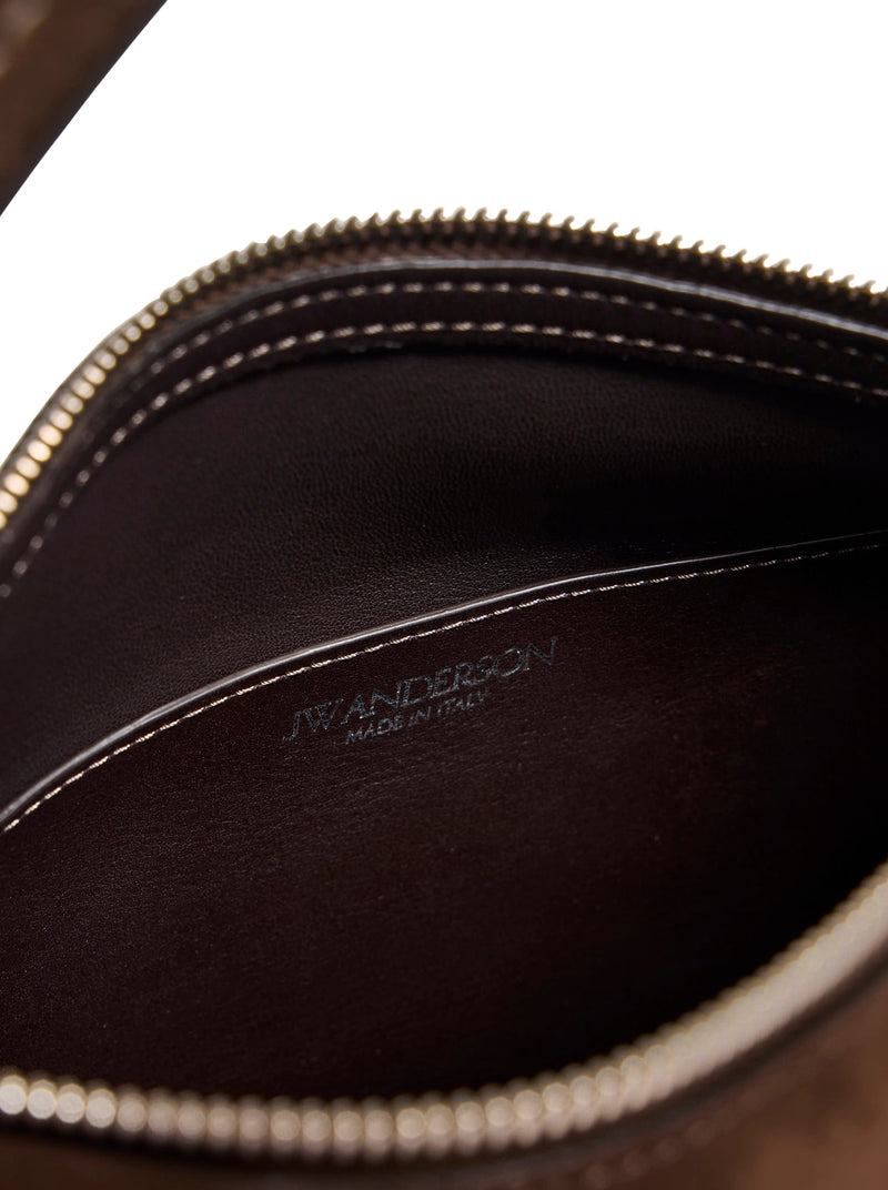 LOAFER BAG IN BROWN SUEDE