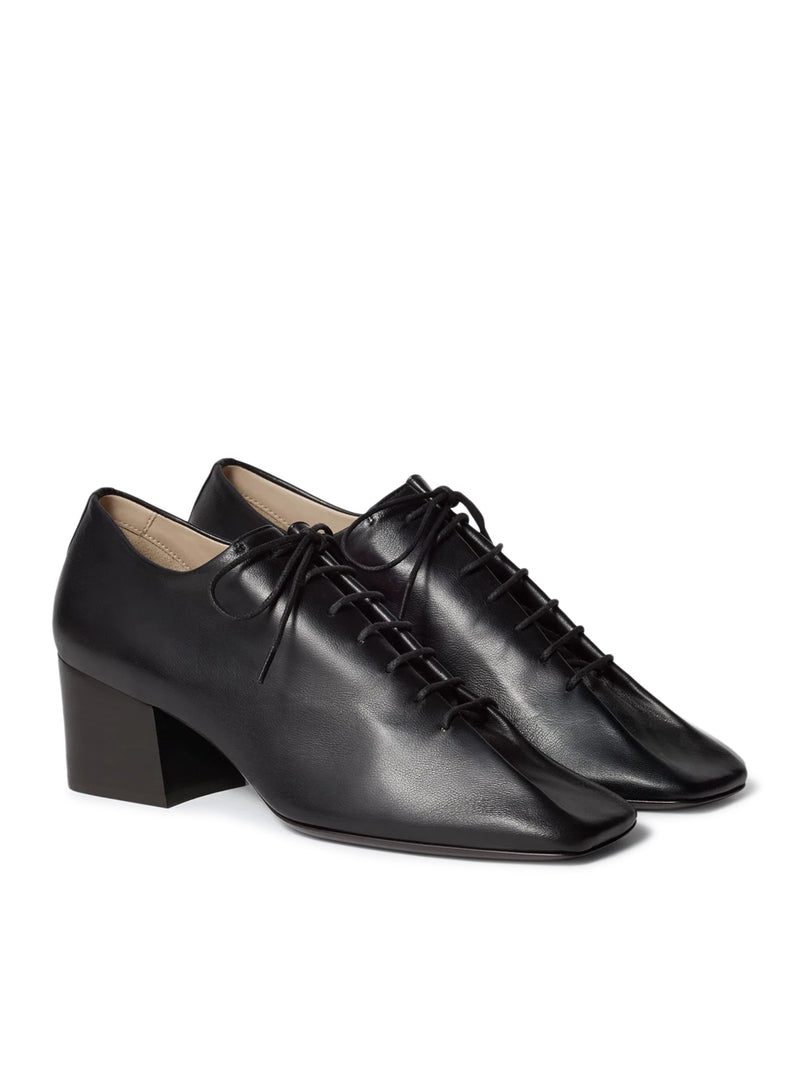 SOURIS CLASSIC DERBIES WITH 55MM HEEL IN LEATHER
