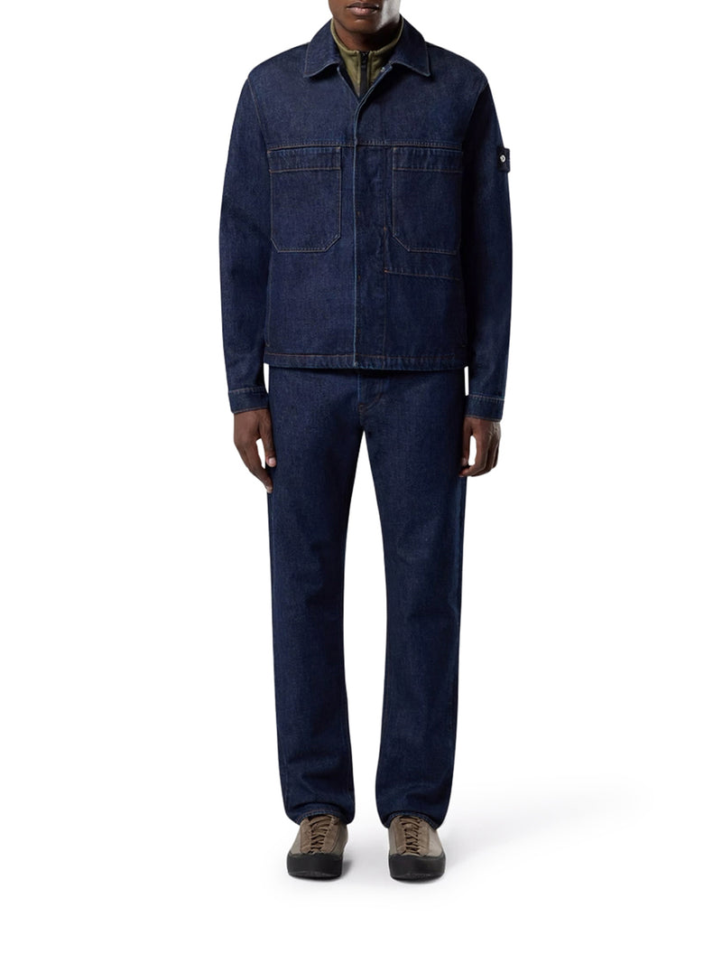 DENIM OUTWEAR WITH PATCH POCKETS