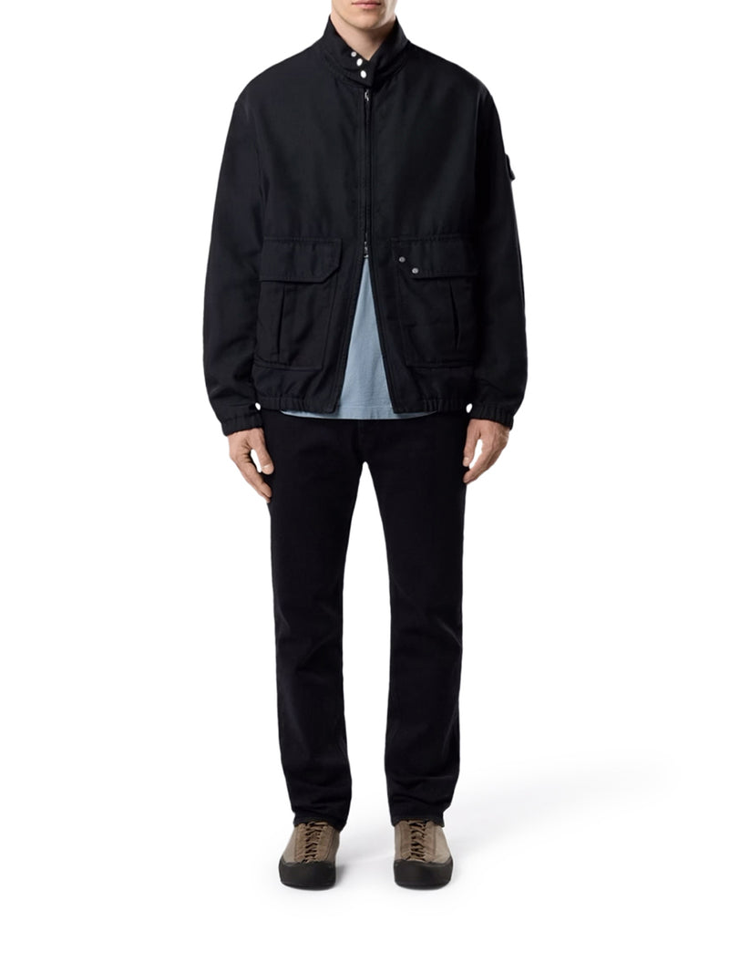 SLIM JEANS WITH COMPASS LOGO