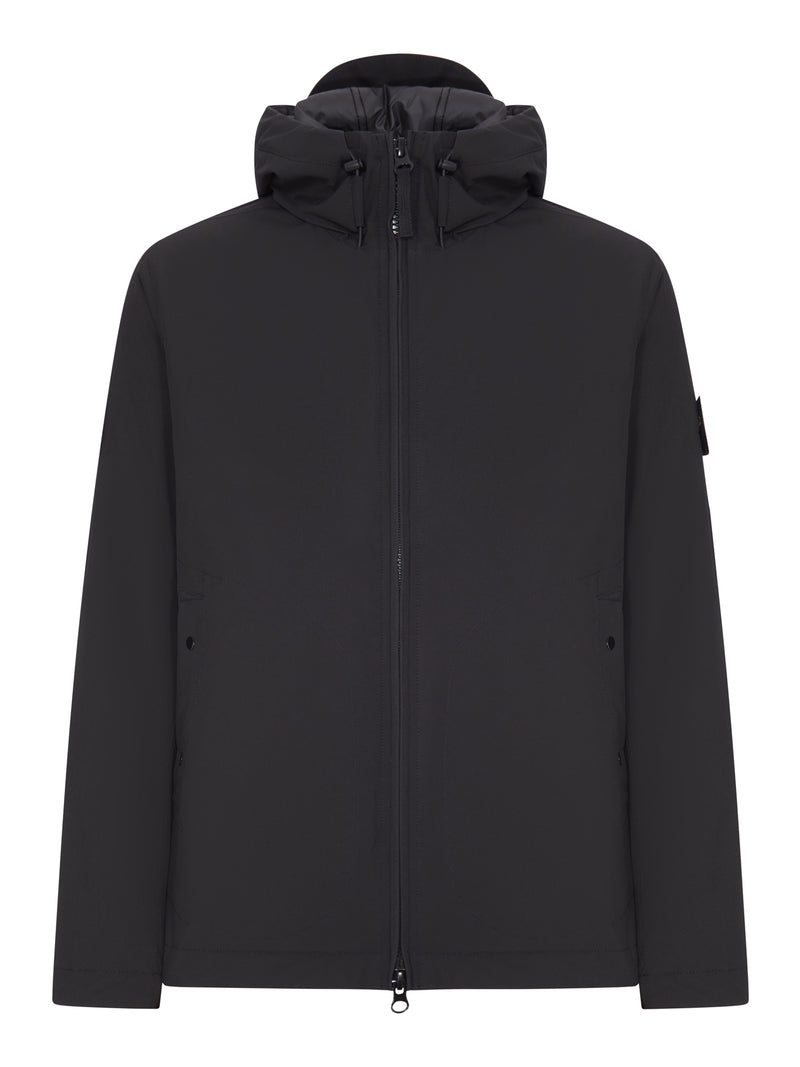 TECHNICAL JACKET WITH HOOD AND ZIP