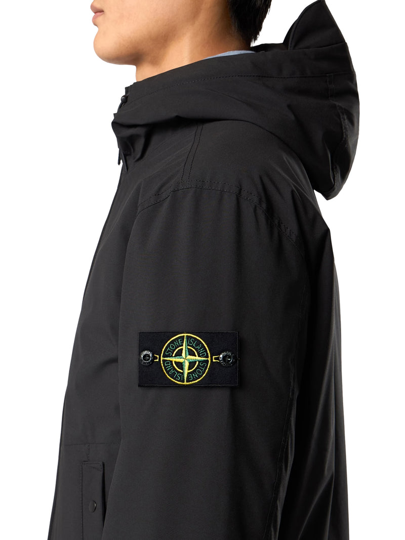 TECHNICAL JACKET WITH HOOD AND ZIP