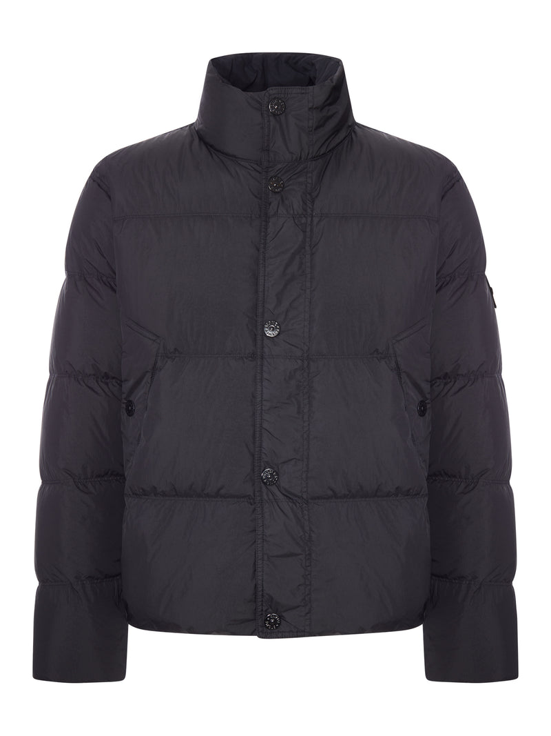 PADDED DOWN JACKET WITH HIGH COLLAR
