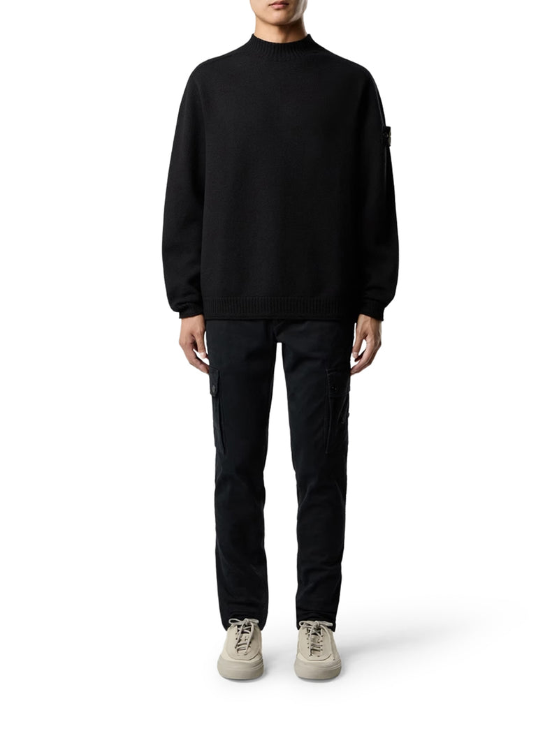 RWS FELTED WOOL SWEATER WITH RAGLAN SLEEVES