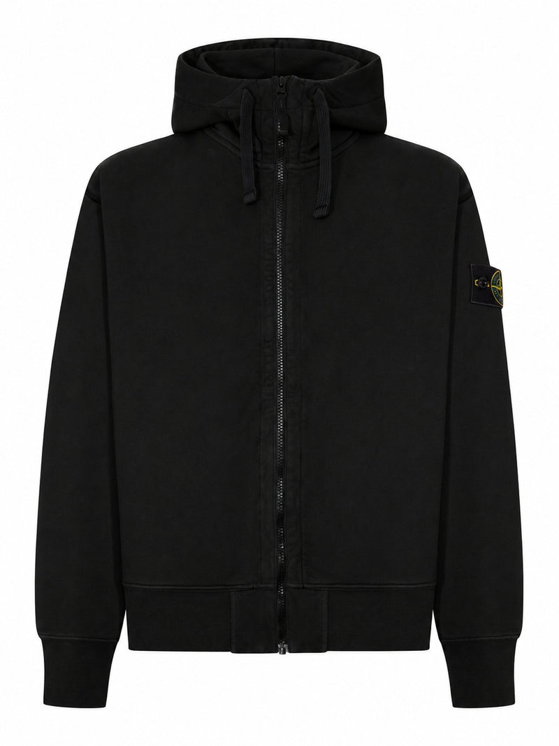 COTTON ZIP-UP HOODIE