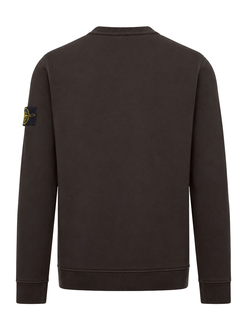 COTTON CREW-NECK SWEATSHIRT