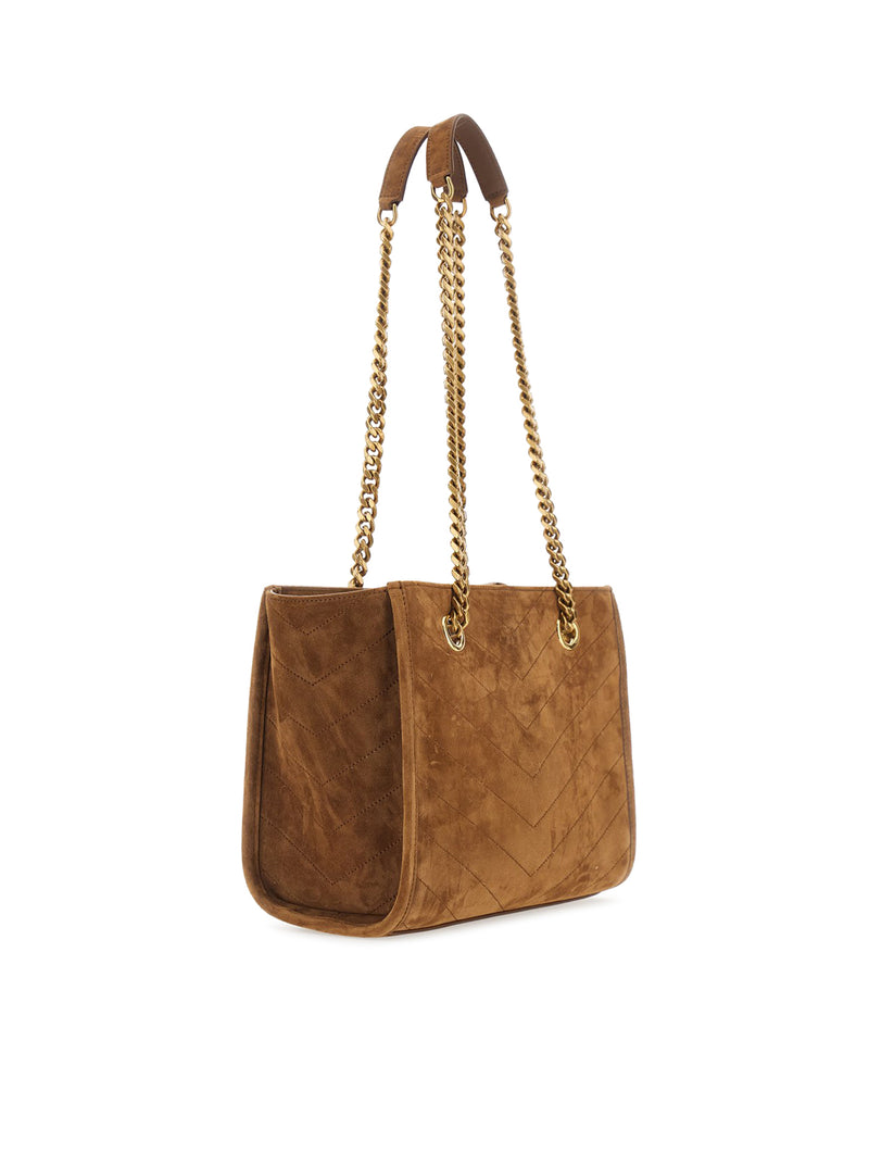 NIKI SHOPPING BAG IN SUEDE