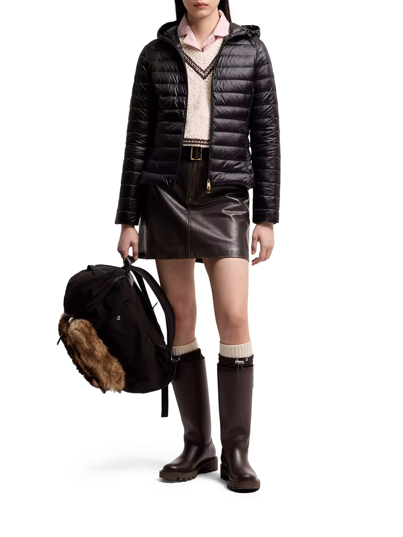 IGELHOOD SHORT DOWN JACKET IN LONGUE SAISON