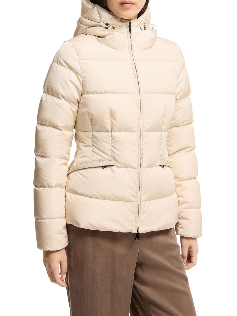 SHORT DOWN JACKET WITH HOOD