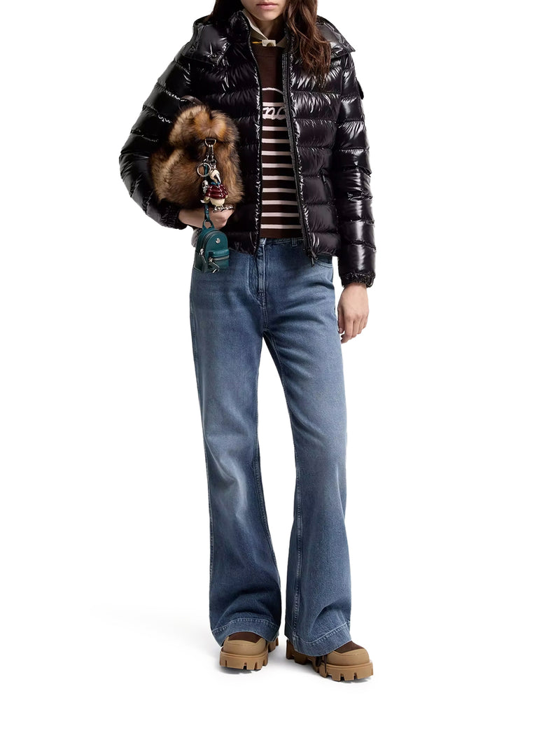 BADY SHORT HOODED DOWN JACKET