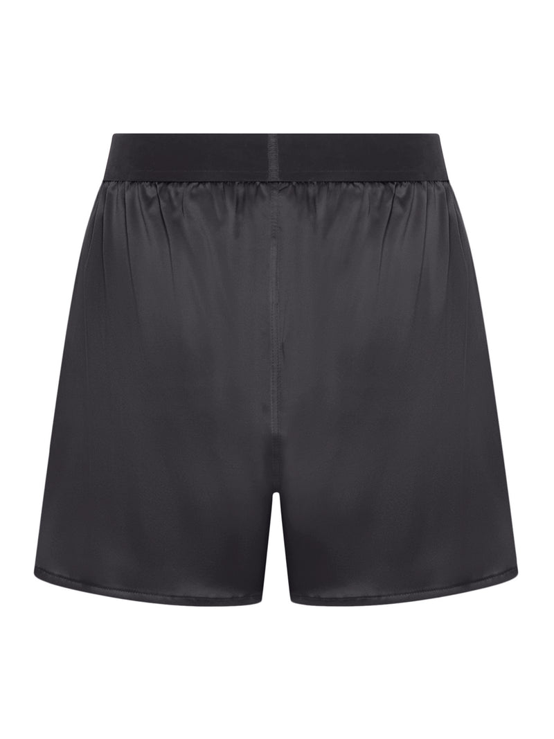SILK SATIN SHORTS