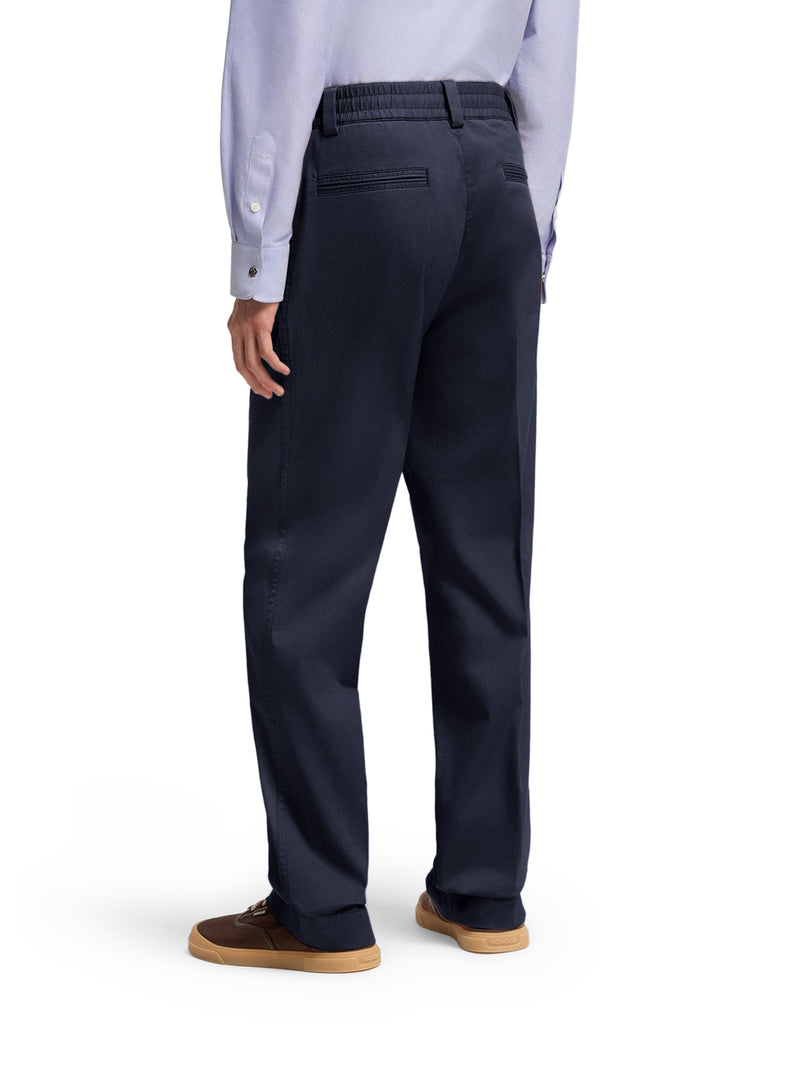 TAILORED COTTON TROUSERS