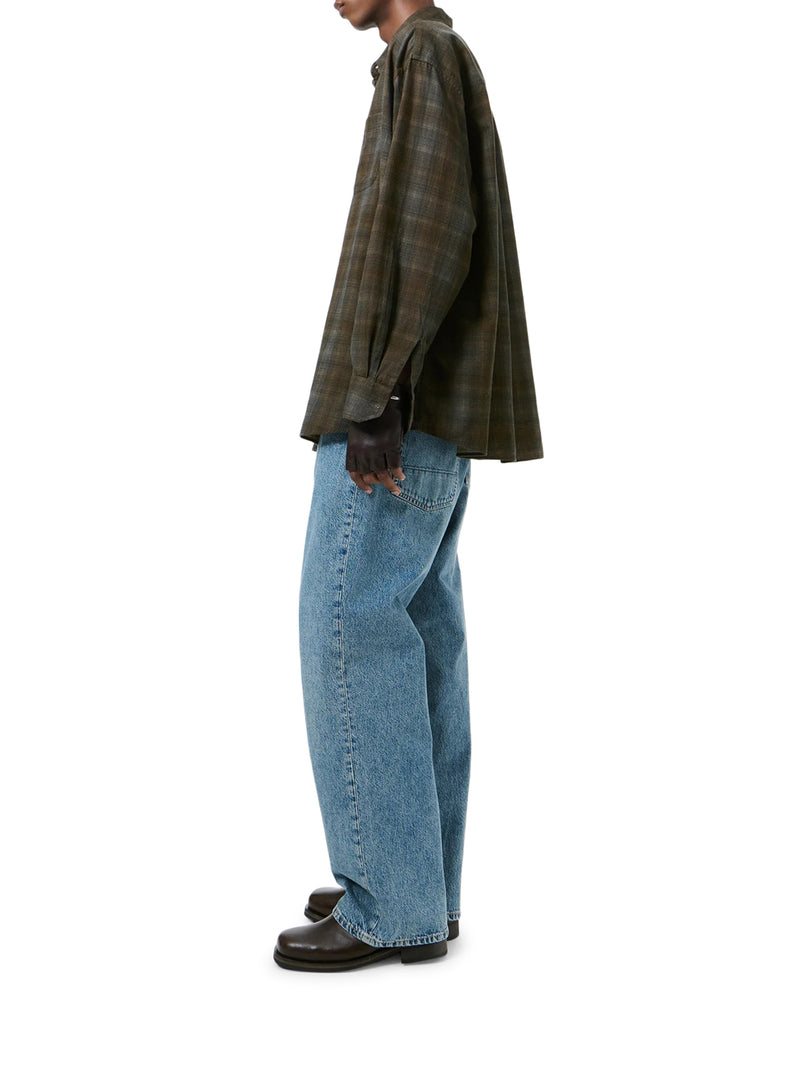 BORROWED CHECKED SHIRT