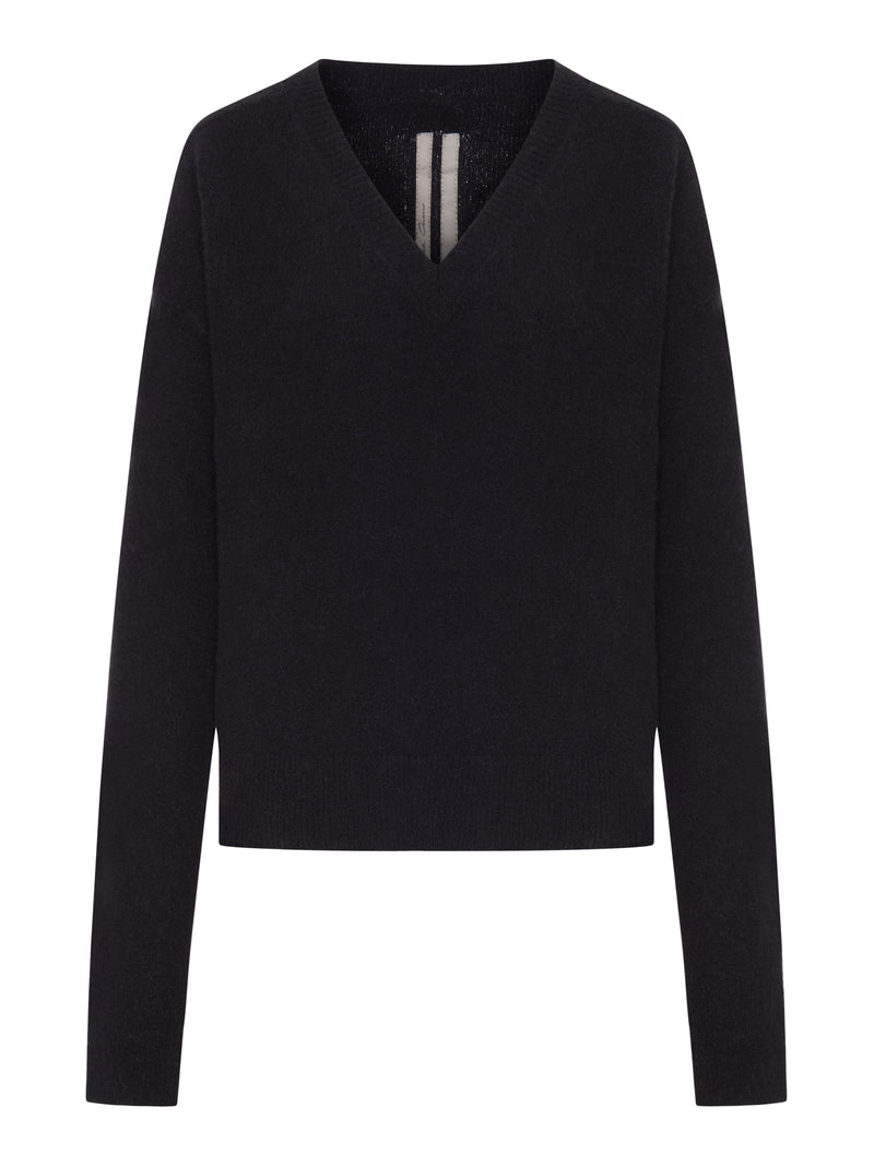 V-NECK LONG-SLEEVE SWEATER