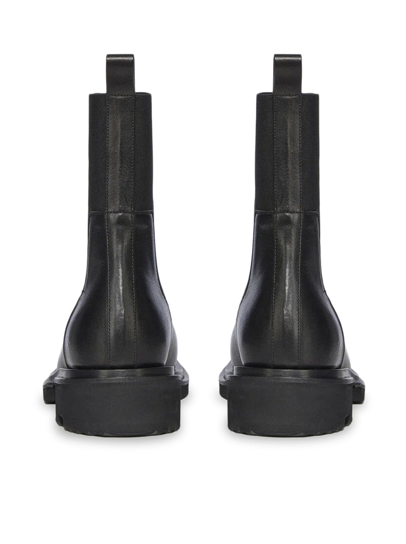BOGUN BLACK LEATHER BOOTS
