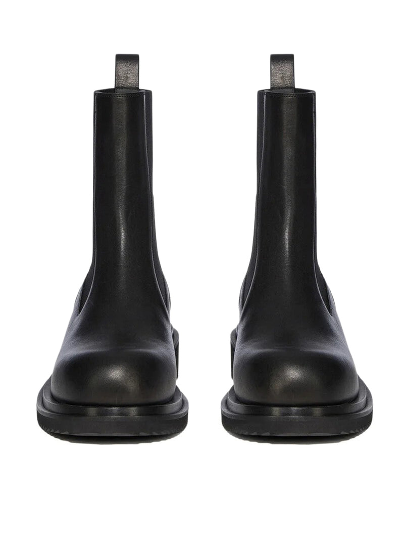 BOGUN BLACK LEATHER BOOTS