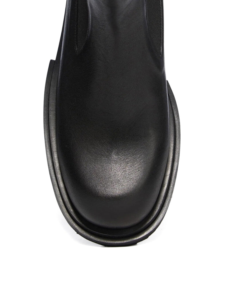 BOGUN BLACK LEATHER BOOTS