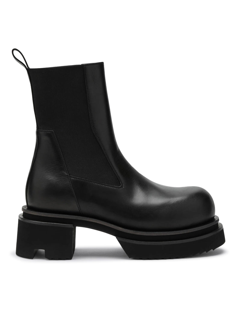BOGUN BLACK LEATHER BOOTS