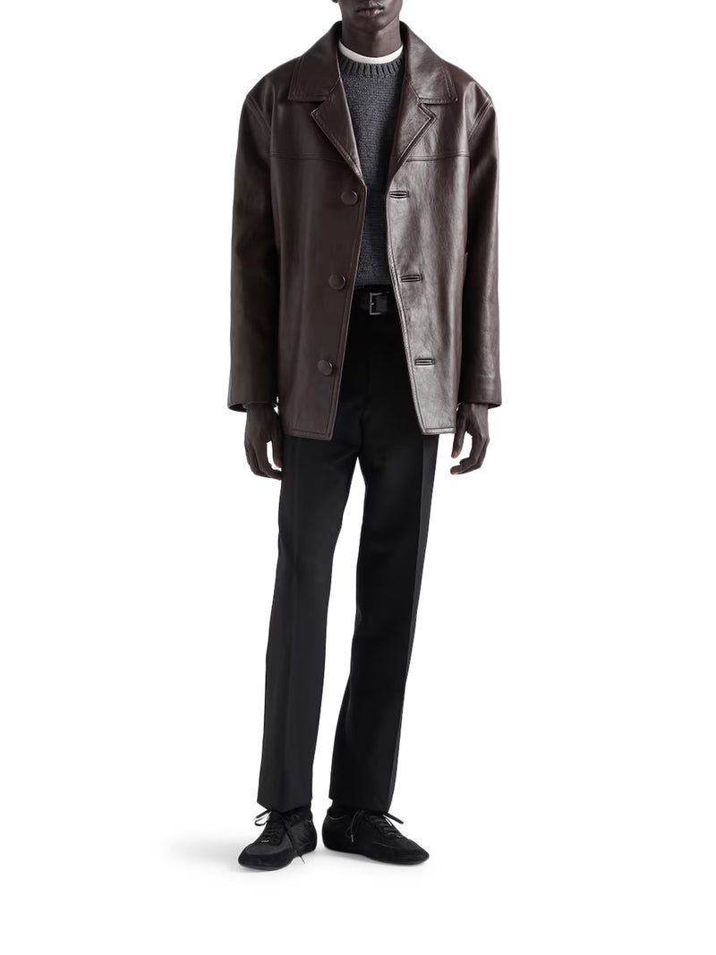 MOHAIR WOOL TROUSERS