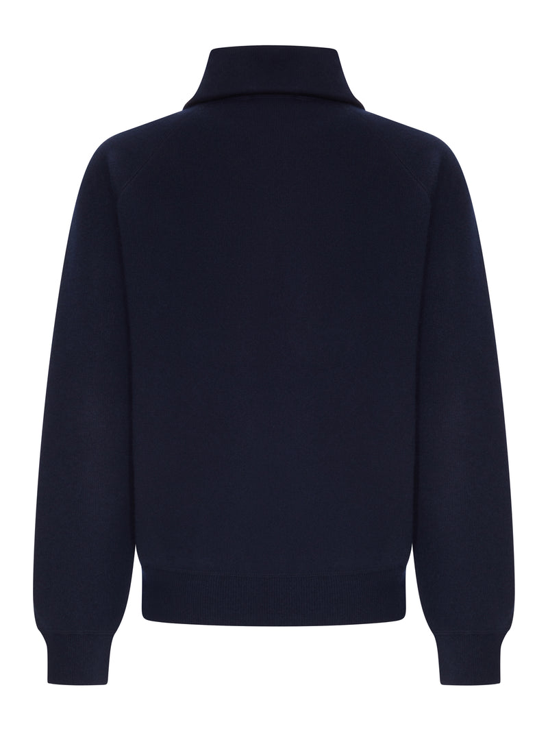KNITTED POLO SHIRT WITH PRADA LOGO