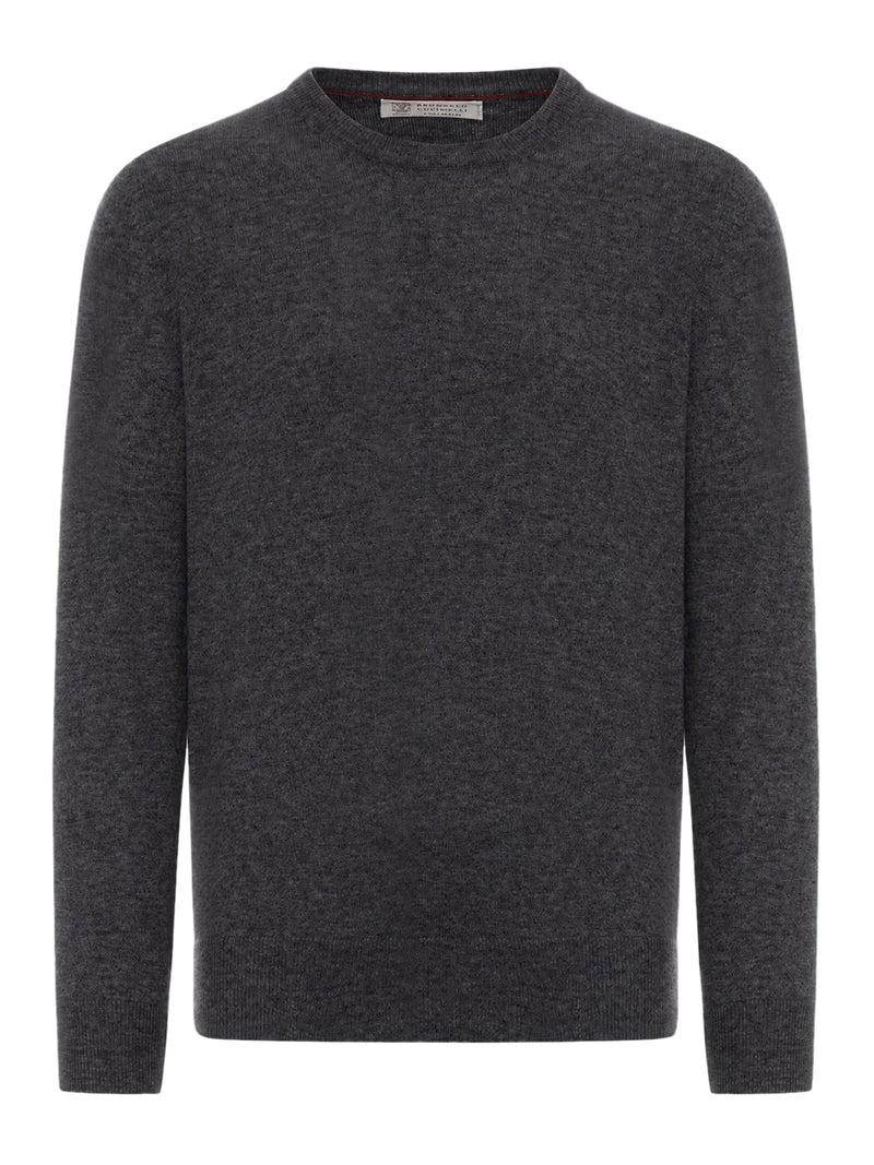 ESSENTIAL CREW NECK CASHMERE SWEATER