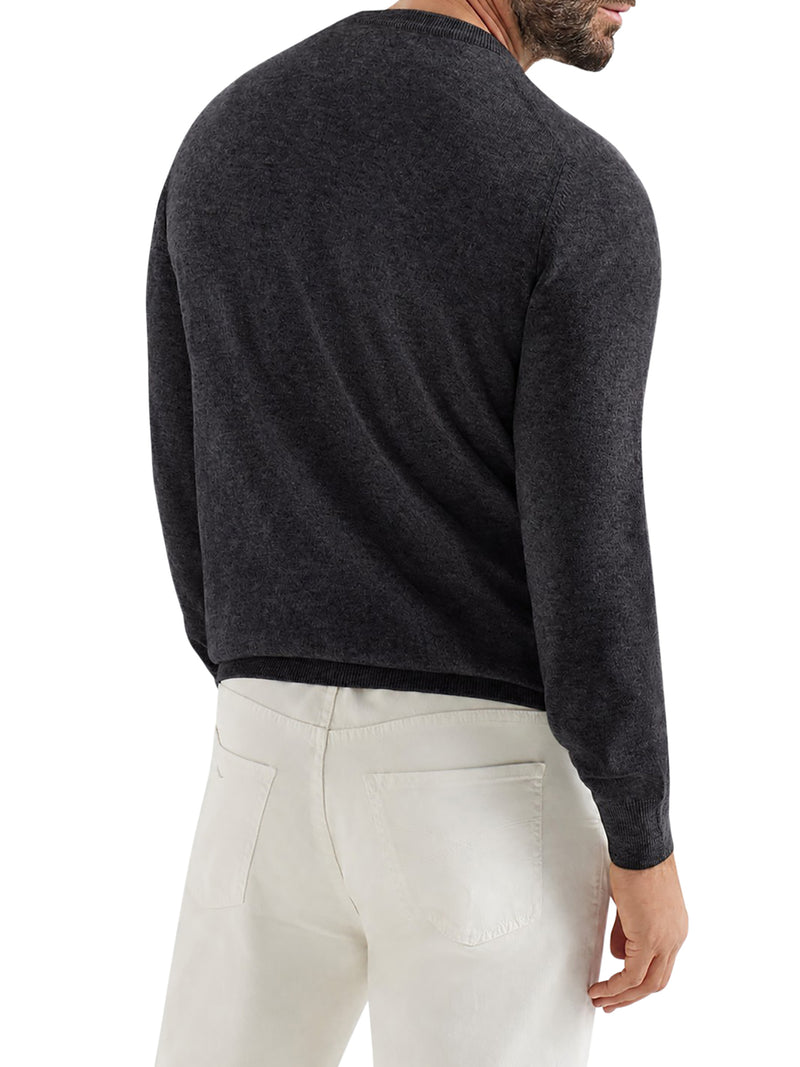 ESSENTIAL CREW NECK CASHMERE SWEATER