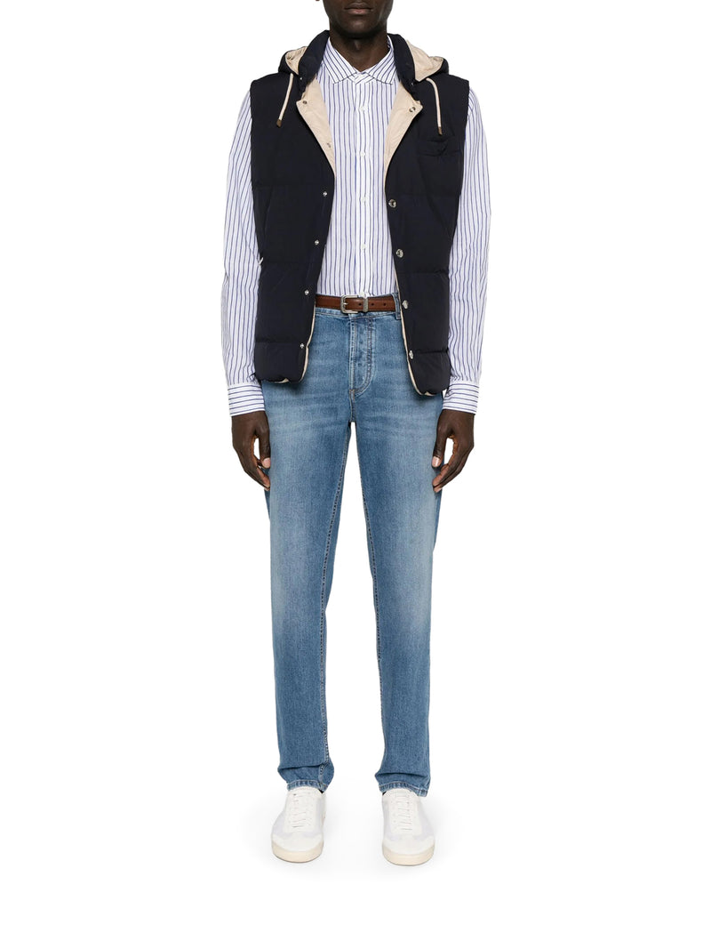 LIGHT WASH DENIM JEANS