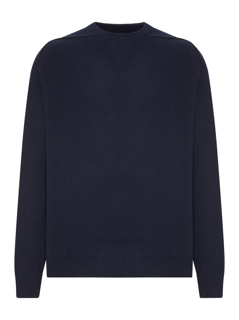 CREWNECK SWEATER IN VIRGIN WOOL
