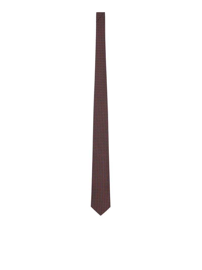 MICRO-PATTERNED SILK TIE