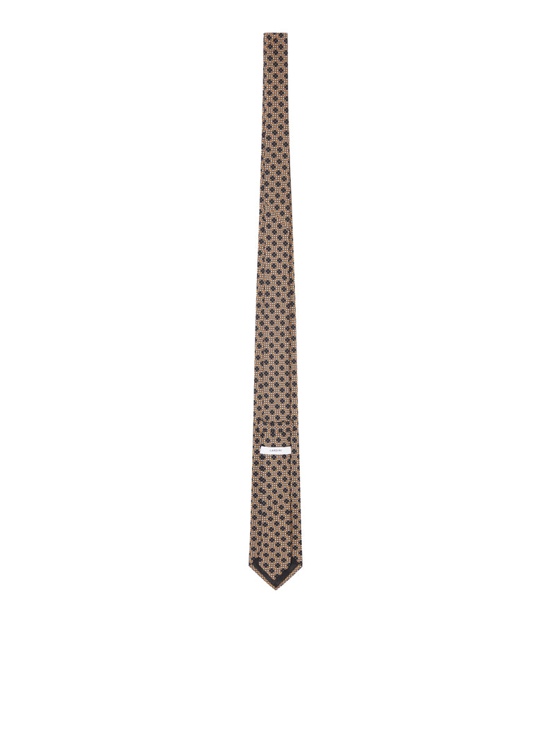 MICRO-PATTERNED SILK TIE