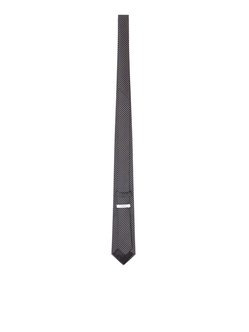 MICRO-PATTERNED SILK TIE