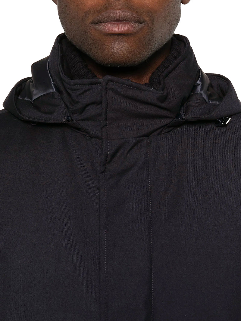 TECHNICAL HOODED PARKA
